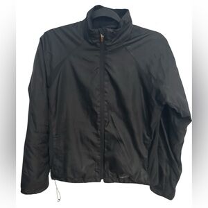 Marmot Black Nylon Blend Jacket Size Small